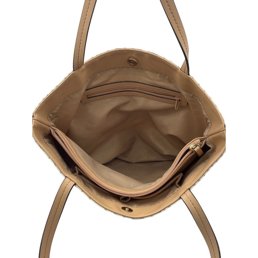Jones New York Signature BLUSH/NUDE TOTE Shoulder Bag Blush/Neutral Tone - Picture 8 of 14